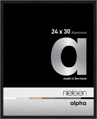 Immagine prodotto di Nielsen cornice per foto in alluminio Alpha 24x30 cm anodizzato nero opaco