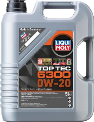 Produktbild von LIQUI MOLY Top Tec 6300 0W-20 Motoröl 5 l