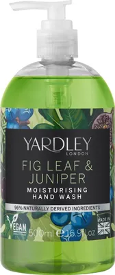 Produktbild von Yardley London Fig Leaf & Juniper Hand Wash Flssigseife 500ml