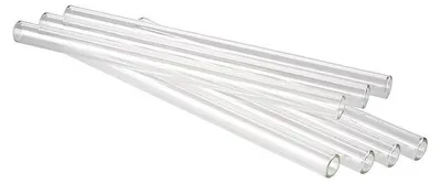Produktbild von APS 93394 Trinkhalme, 7er-Set, Glas, Ø 10 mm, Länge 15 cm