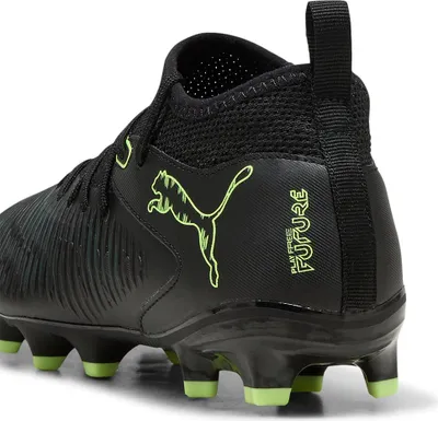 Produktbild von Puma Kinder Future 8 Match FG/AG Jr. Fussballschuhe - 108614, Farbe:neongrün/schwarz, Kinder Schuhe:35