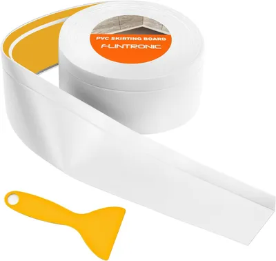 Produktbild von Sockelleiste selbstklebend, PVC, 50 x 15 mm, 5 m, für Küche und Bad
