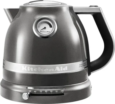 Produktbild von KitchenAid 5KEK1522EMS Artisan Wasserkocher 1,5 L Medaillon-Silber