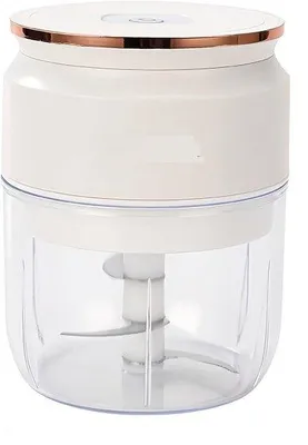 Immagine prodotto di Mini tritatutto elettrico - Pratica mini tritatutto per carne, frutta e cipolle - 300 ml
