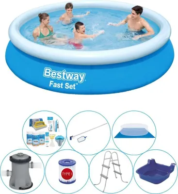 Zdjęcie produktu dla Bestway Fast Set 366x76 cm Rund - 8-teilig - Basen Super Oferta
