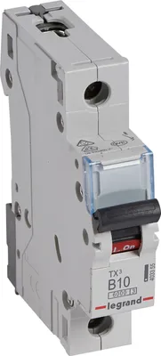 Zdjęcie produktu dla Legrand TX3, Miniaturowy wyłącznik, Typu B, IP20, 240 - 415 V