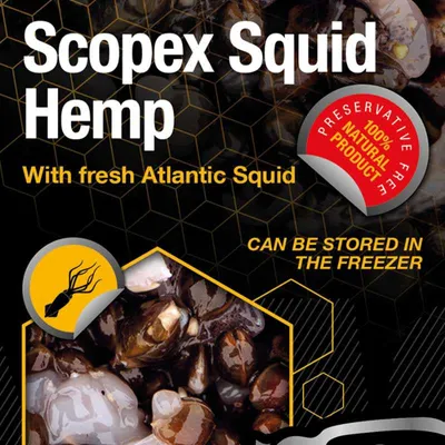 Immagine prodotto di Nash Partikel - Scopex Squid Hemp, 0,5 litri