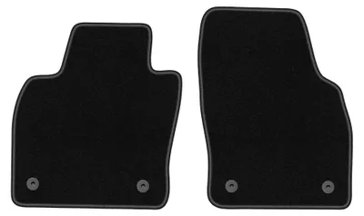 Immagine prodotto di Tappetini anteriori in moquette per Volkswagen Polo VI 2017- (hatchback) – 2 pezzi, neri, su misura – Wielganizator BASIC