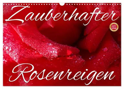 Produktbild von Zauberhafter Rosenreigen (Wandkalender 2027 DIN A3 quer), CALVENDO Monatskalender