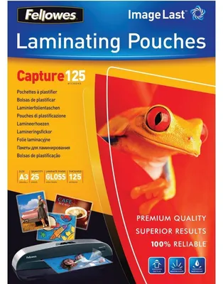 Produktbild von Fellowes 5396501, Transparent, Glänzend, A3, 0,125 mm, 436 mm, 310 mm