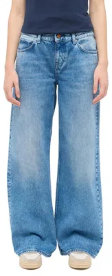 Produktbild von MUSTANG Damen Style Medley Wide Leg Jeans, Mittelblau 542, 27W / 30L EU Mittelbl