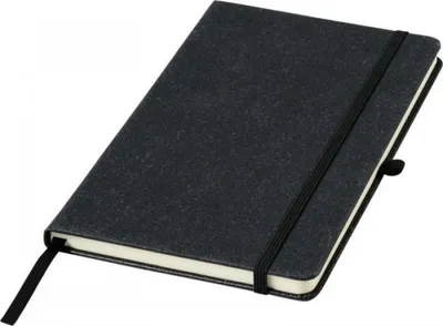Produktbild von Bullet - Notizbuch "Atlana", Leder, A5 PF3362 (Einheitsgröße) (Schwarz)