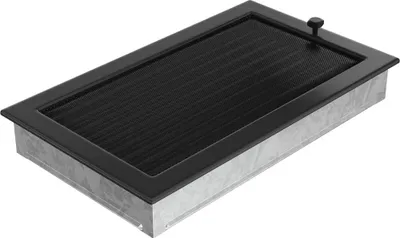 Obrázek produktu pro Mřížka 22x37 černá se žaluzií