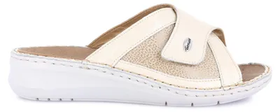 Produktbild von Grunland DAMI CE0257 bronzefarbene Halluxpantoffeln für Damen, Größe 1: 40