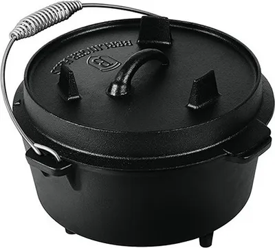 Obrázek produktu pro Hrnec litinový s poklicí 25 cm černý