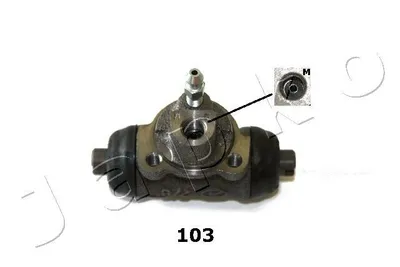 Produktbild von JAPKO Radbremszylinder Trommelbremse Hinten für NISSAN NV200 / Evalia Bus 67103