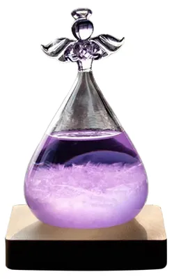 Imagen del producto de Solidchoice: Estación meteorológica Storm Glass para predicciones precisas