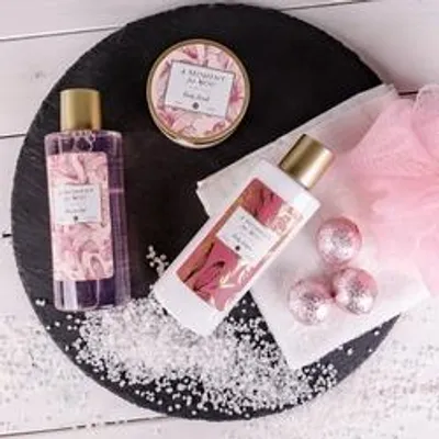 Produktbild von accentra Geschenkset für Frauen "A moment for you" im Glitzer-Pump