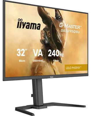Produktbild von iiyama G-MASTER GB3295QSU-B1, 80 cm (31.5"), 2560 x 1440 Pixel, Quad HD, LED, Schwarz