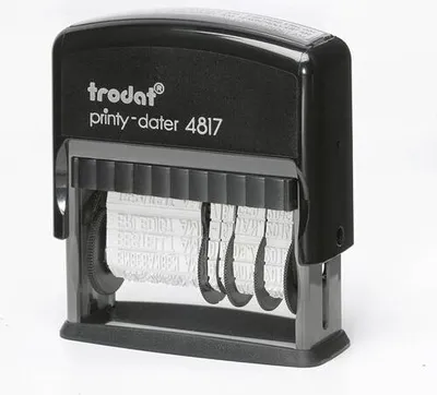Immagine prodotto di Datario Trodat Printy 4817 con testo opzionale