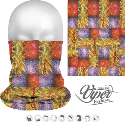 Produktbild von Multifunktionstuch 9 - Gesichtsmaske Schlauchschal Mund Nase Maske Halstuch Feuerwerk