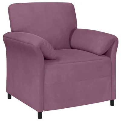 Produktbild von vidaXL 1-Sitzer Sofa Lila 88 x 83 x 95 cm Samt
