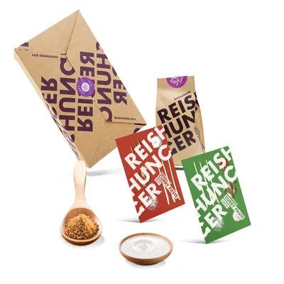 Produktbild von Reishunger Thai Curry Box (für 4 Personen) Zutaten für Thai Curry mit Jasmin Reis