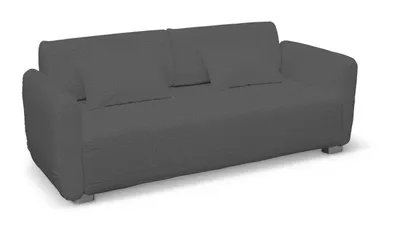 Produktbild von Dekoria Bezug für Mysinge 2-Sitzer Sofa, dunkelgrau, Sofabezug Mysinge 2-Sitzer