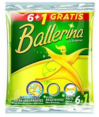 Produktbild von Famanu Reinigungstuch Gelb 6+1 Stück - Mikrofasertücher für effektive Reinigung