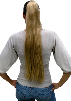 Produktbild von WIG ME UP Haarteil/Zopf, blond,sehr lang,glatt T113-611B