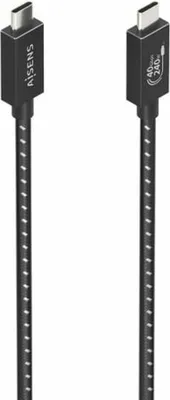 Immagine prodotto di Aisens A156-0868 Cavo Usb-C Trasparente Trasparente Taglia Unica