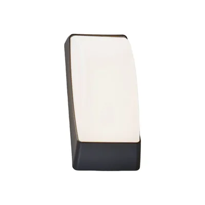 Produktbild von LED-Außenwandlampe Alexey, IP65, dunkelgrau