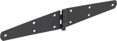 Produktbild von DMX - Deckelscharnier Torband Ladenbänder Scharnier - schwarz - ZTS
