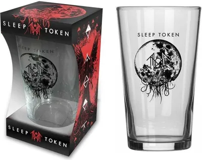 Produktbild von Sleep Token Bierglas  Take Me Back To Eden klar Standard