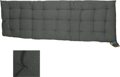 Produktbild von Sitzpolster gestreift für Gartenbank 150 x 40 x 4 cm mit Punktsteppung