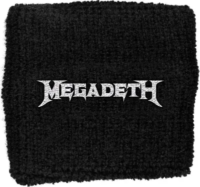 Produktbild von Megadeth Schweißband Unisex Logo schwarz Standard