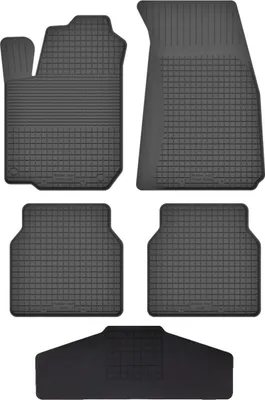 Produktbild von Gummi Fußmatten Set Für: Volvo 440 / 460 (1988-1996) Gummimatten Schwarz