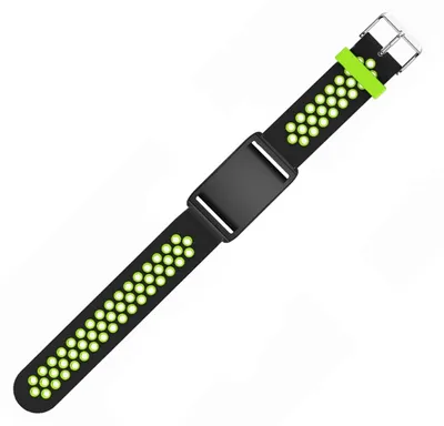 Produktbild von INF Silikon Ersatzarmband Polar Loop kompatibel atmungsaktiv 25cm x 2.2cm Grün
