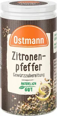 Produktbild von Ostmann Zitronenpfeffer Gewürzzubereitung Streuer 40g