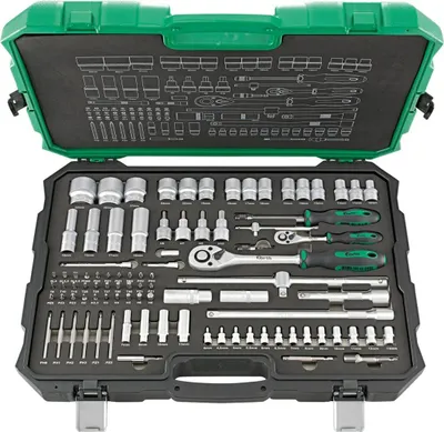 Zdjęcie produktu dla Fortis 4317784706988, 1/2+1/4", 91 głowic(e), Stal chromowo-wanadowa