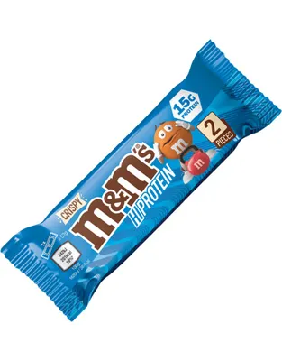 Produktbild von Mars M&M's Crispy HiProtein Bar 52 g Milchschokolade / Riegel, Cookies & Brownies / Leckerer Proteinriegel mit den beliebten M&M's Smarties