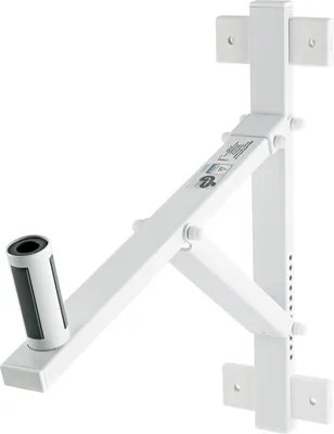 Zdjęcie produktu dla König & Meyer 24110-000-57, Ściana, Stal, 50 kg, Biały, Ściana, 22°