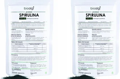 Produktbild von 2X Spirulina-Bioalgenpulver 240G