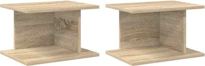 Image de Table de chevet 2 pcs Chêne Sonoma 40 x 30 x 25 cm