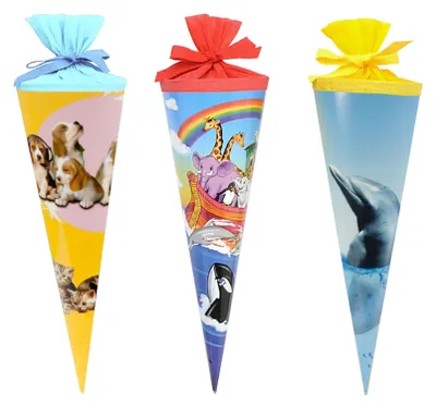 Produktbild von Goldbuch Geschwistertüten, Krepp, Zufallsfarbe - 25cm