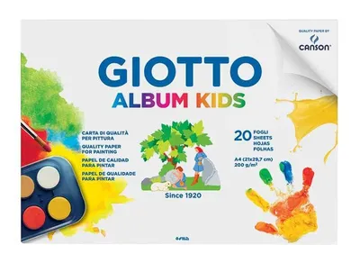 Zdjęcie produktu dla Giotto 580400 Papier artystyczny Papier artystyczny 20 arkuszy