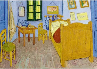Immagine prodotto di Collezione di puzzle TREFL: la camera da letto di Arles 1000 pezzi