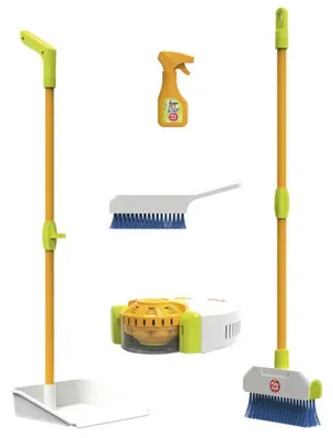 Produktbild von Playtive Staubsaugerroboter mit Sauggeräuschen und Lichteffekte Spielzeug Kinder