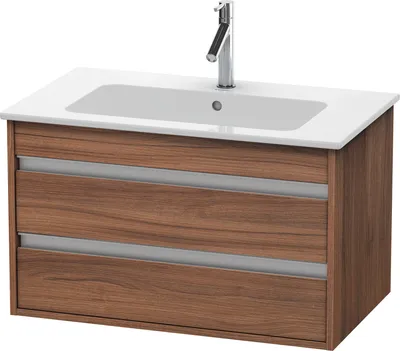 Produktbild von Waschtischunterbau KETHO 480x800x475mm nussbaum natur nussbaum natur