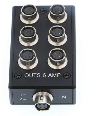 Image de Boîtier diviseur Hirose à 4 broches pour adaptateurs Sound Devices 688, 633 et F8